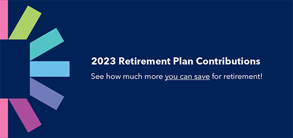 2023 Retirement plan contribution limits